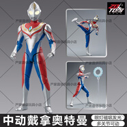 中動(dòng)玩具中動(dòng)機動(dòng)迪迦奧特曼手辦可動(dòng)發(fā)光人偶禮盒模型男孩兒童節禮物玩具 眼胸磁吸發(fā)光【戴拿奧特曼】