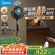 美的（Midea）【幸運草安睡Ultra】直流變頻3D搖頭空氣循環(huán)扇/臥室靜音家用電風(fēng)扇/小型遙控落地扇/語(yǔ)音凈化風(fēng)扇