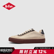 LEE COOPER德訓鞋男夏季阿甘鞋戶(hù)外運動(dòng)鞋低幫休閑鞋板鞋輕便百搭潮鞋子 杏色 39