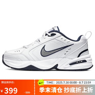 耐克NIKE男訓(xùn)練鞋老爹鞋AIR MONARCH IV 運(yùn)動(dòng)鞋 415445-102白黑42