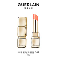 嬌蘭（Guerlain）親親蜜吻潤唇膏389流光白桃色 口紅化妝品禮盒生日禮物女送女友