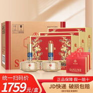 五糧液仙林生態(tài)論江山52度綠豆酒禮盒裝聚會宴請賀禮佳品 52度 500mL 2瓶 華位品鑒