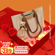 viney牛皮包包女包大容量托特包輕奢斜挎單肩包生日禮物品牌送女友老婆