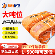 胖豹護(hù)衛(wèi)大噸位吊裝帶扁平吊帶起重工業(yè)20噸重型吊繩15/30T40噸 20噸6米