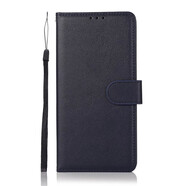 三星（SAMSUNG）適配三星J4 J6 J5 J7 Prime Plus手機(jī)殼on5 on7 2016 J4+ J6+ J610 J415保護(hù)套翻蓋式插卡皮套軟膠 藍(lán)色-On5 2016/J5 Pr