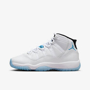 耐克（NIKE）青少年系列AJ11傳奇藍籃球鞋 378038-104 白藍色 36 