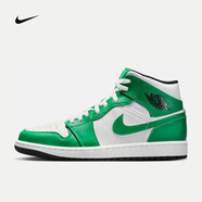 耐克（NIKE）【潮】Air Jordan aj1板鞋男女新款高幫休閑跑步運(yùn)動(dòng)耐磨籃球鞋    DQ8423/DQ8426-301 /白綠 41