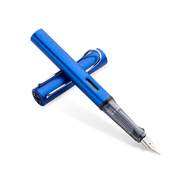 凌美（LAMY）鋼筆簽字筆 生日節(jié)日禮物學生成人練字文具 德國進口 恒星系列墨水筆 寶石藍 F0.7mm