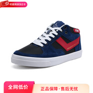 波尼（PONY）秋冬經(jīng)典款復(fù)刻Atop男女款運(yùn)動休閑耐磨滑板鞋83M1AT04 83W1AT04DB 深藍(lán)色（女） 35