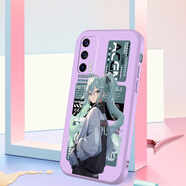 題洺初音未來FUFU適用小米14手機(jī)殼note13pro小米12硅膠civi小米10pro5Gnote11enote10軟殼note9紅米k7 草紫色-G106標(biāo)簽初音未來 iQOO其他手機(jī)型號