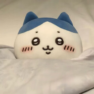益強(qiáng)日本chiikawa烏薩奇小八吉伊卡哇呆萌公仔玩偶生日禮物玩具 可愛哈奇小八 約71.99厘米【含耳朵】特級大抱枕