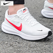 耐克（NIKE）男鞋跑步鞋 25夏季新款運(yùn)動鞋耐磨登山休閑鞋子男網(wǎng)面透氣慢跑鞋 102-革命者8/白色紅勾/曬圖退10建議拍大半碼 42.5 （內(nèi)長270mm）