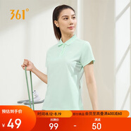 361°短袖女春夏季運(yùn)動(dòng)t恤速干衣polo衫跑步健身休閑瑜伽662424130H-5