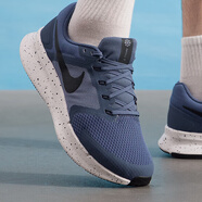耐克（NIKE）官方正品男鞋跑步鞋 新款輕便耐磨休閑鞋健身緩震運(yùn)動(dòng)鞋跑鞋 405/ 黑/煤黑/芬藍(lán) 41