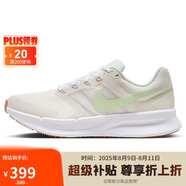 耐克NIKE跑步鞋女子減震SWIFT 3運動鞋HJ3493-131帆白/綠35.5