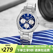 卡西歐（CASIO）手表男 商務(wù)休閑簡(jiǎn)約 指針 防水石英男表學(xué)生表考試表 MTP-1375D-2A1