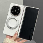 首堡適用于華為matex6手機殼帶旋轉磁吸支架Matex5新款x3典藏版中軸保護適用oppon5適用榮耀magicvs3外 【透明】B款360°旋轉支架磁吸中軸保護前框 華為 Mate X6