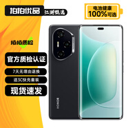 榮耀300 榮耀300Pro 榮耀300Ultra 單反級雅顧人像 綠洲護眼屏 二手5G手機旗艦 榮耀300Pro 墨巖黑 12GB+256GB 99新 嚴選電池效率100%