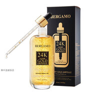 others韓國代購 bergamo 維C精華補(bǔ)水保濕清爽改善暗沉暗黃提亮膚色50ml Bergamo24K奢華黃金安瓶精華 110ml