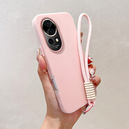 屹川（YICHUAN）適用華為nova13/pro手機殼 全包硅膠防摔新款簡(jiǎn)約高級感純色二合一果凍殼保護套女款  【粉色】二合一果凍殼-可夾照片-贈保護膜+掛繩 華為nova13