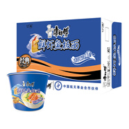 康師傅 方便面 經(jīng)典鮮蝦魚板桶面102g*12 泡面整箱速食 方便食品
