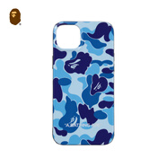 BAPE配飾字母圖案iPhone14plus手機(jī)殼182016J 藍(lán)色BLX