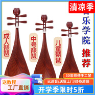 民音琵琶樂器成人兒童初學者入門琵琶專業(yè)教學琵琶紅木花梨木琵笆樂器 幼兒【花梨木軸相】演奏級