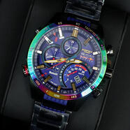 卡西歐（CASIO）維特爾手表男紅牛英菲尼迪機(jī)車限量EQB-500RBB-2A藍(lán)牙 EQB-500RBB