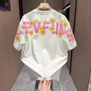 茱艾爾變色立體發(fā)泡彩繪痞帥時尚男士休閑 白色_ M _(90-125斤)