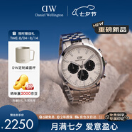 丹尼爾惠靈頓（DanielWellington）DW男士手表 簡約歐美腕表男士石英手表三眼計時表DW00100872