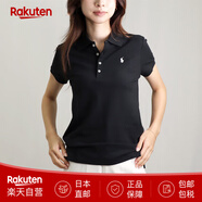 保羅拉夫勞倫（Polo Ralph Lauren）美式Polo衫女裝百搭休閑風(fēng)上衣313573242 2024新款 日本直郵 POLO BLACK XL 150-160cm