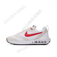 耐克（NIKE）運動鞋男女Air Max Dawn減震防滑系帶休閑跑步鞋 DQ3991 DQ3991-100  白紅 44.5