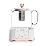 北美電器（ACA）多功能養(yǎng)生壺 ALY-G14YS09D 全壺可水洗 安心久煮無(wú)異味 1.4L 24小時(shí)預(yù)約