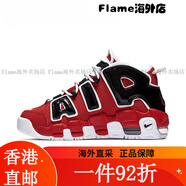 耐克（NIKE）Air More Uptempo 皮蓬大air黑紅公?；@球鞋 415082-600GS 36