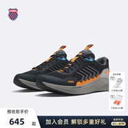 蓋世威（K·SWISS）【邁凱倫聯(lián)名款】運(yùn)動(dòng)鞋男女鞋夏季網(wǎng)面透氣時(shí)尚運(yùn)動(dòng)跑鞋9292-US 024煙灰/木瓜黃 41.5 尺碼偏小，請(qǐng)拍大一碼