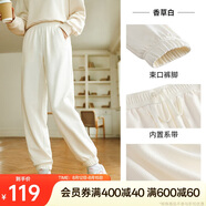 安踏運(yùn)動(dòng)長(zhǎng)褲女夏季簡(jiǎn)約束口小腳針織褲子休閑潮流百搭運(yùn)動(dòng)褲