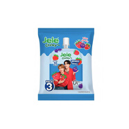 泰國711Jele果肉果凍低卡控糖維C爆汁追劇解饞泰星周邊便攜 混合漿果150g*3含1張小卡