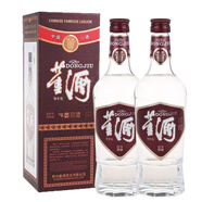 董酒老酒 董酒 紅標 紅董酒 54度 董香型白酒 500mL 2瓶 2024年