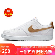 耐克NIKE板鞋女子復(fù)古緩震COURT VISION運(yùn)動(dòng)鞋DH3158-105白36.5