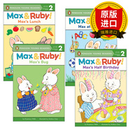 【正版 現(xiàn)貨】英文原版 Max and Ruby Penguin Young Readers, Level 2 小兔麥斯和露比系列4冊(cè) 企鵝青少分級(jí)閱讀2級(jí) 進(jìn)口英語原版書籍 英文版