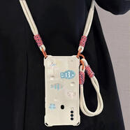 俊言俊言oppoA31手機殼 A31t保護套歐珀A31T簡約ppoo a31軟硅膠a31t寬掛繩oqqoa31四角防摔防摔超薄潮 四角款-【白色】貝殼魚+短和長掛繩+膜 OPPOA31 2020