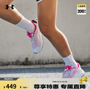 安德瑪（UNDERARMOUR）秋冬Charged 女子運動跑步鞋3024191 灰色101 37.5