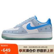 耐克NIKE女子板鞋空軍一號(hào) AIR FORCE 1 運(yùn)動(dòng)鞋HQ8051-400藍(lán)藏青 38
