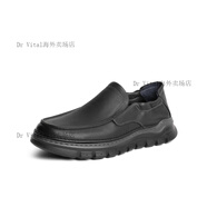 百麗（Belle）男鞋休閑皮鞋夏季商場同款牛皮商務(wù)鞋男士鞋子8ES02AM4 黑色 38