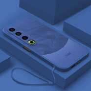 魅族（MEIZU）適用魅族21pro手機殼液態(tài)硅膠meizu21Por流沙紋理Ai全包鏡頭防摔保護套pr0男女生M481SQ國潮個性創(chuàng) 寶石藍魔方液態(tài)YT流沙紋理送全屏膜+硅膠手繩 魅族 21 Pro