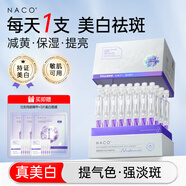 NACO377煙酰胺美白次拋面部精華原液提亮保濕去暗沉淡化斑痘印40支