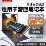 閃立派ssd適用于游匣筆記本固態(tài)硬盤m.2專用G15-5511/5510/G3 3590/3500靈越成就固態(tài)硬盤 【1TB】筆記本專用高速固態(tài)硬盤7580MB/S 游匣G15-5511 5520 5