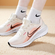耐克（NIKE）女鞋 2025新款夏季時(shí)尚運(yùn)動(dòng)鞋緩震耐磨跑步鞋休閑鞋 回游者13/珊瑚粉 透氣主推 36.5