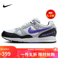 耐克NIKE男子運(yùn)動休閑鞋AIR SPAN II低幫運(yùn)動鞋AH8047-013黑白紫40