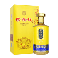 榆樹(shù)錢(qián) 傳承12 濃香型白酒東北純糧酒 52度 500mL 1瓶